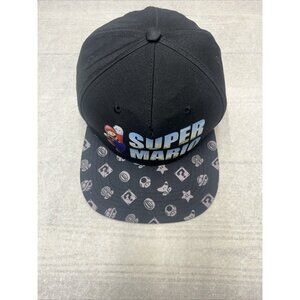 Nintendo Super Mario Brothers Youth  Hat Adjustable Snap Back Baseball Cap
